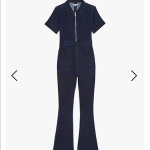 NWT The Denim Jumpsuit WeWoreWhat XS
